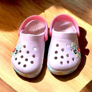 Disney Kid Crocs size 6